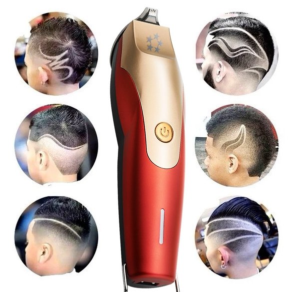 Мужская стрижка с молнией