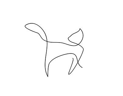 Рисунок не отрывая ручки (46 фото)