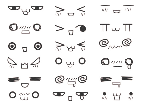 Смайлик маркером