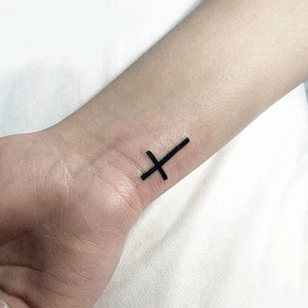 Крест рисунок карандашом