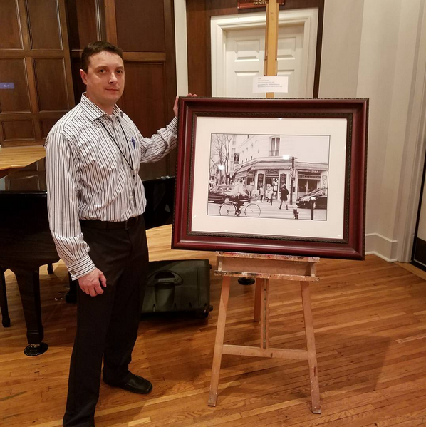 Художник Андрей Полетаев картины шариковой