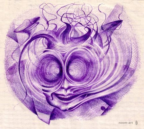 Рисунки ручкой