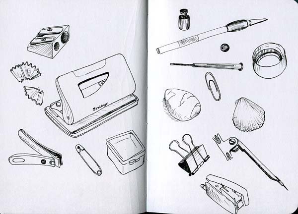 Скетчи предметов