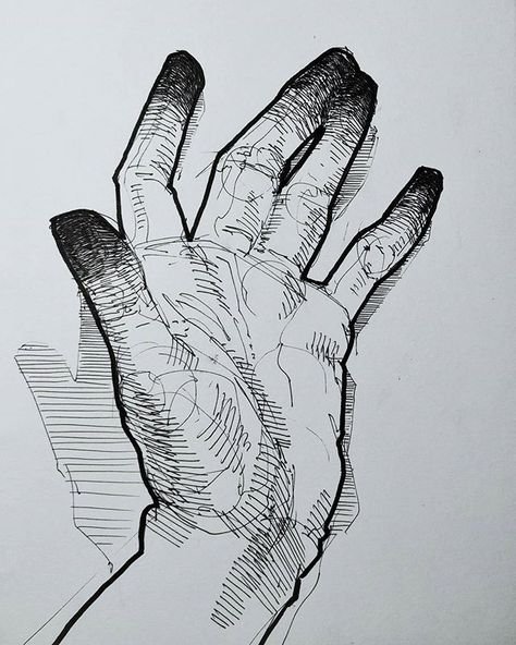 Ладонь эскиз