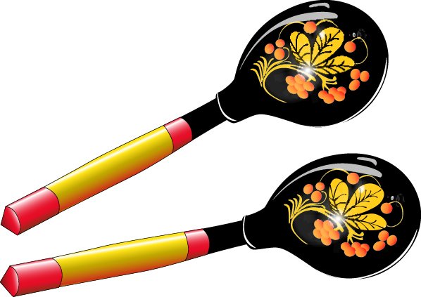 Деревянные ложки в картинках демонстрационный материал