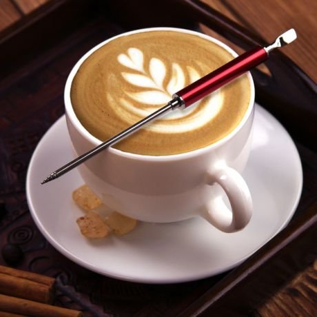 Латте-арт пен Latte Art Pen из нержавеющей стали Motta длинна?