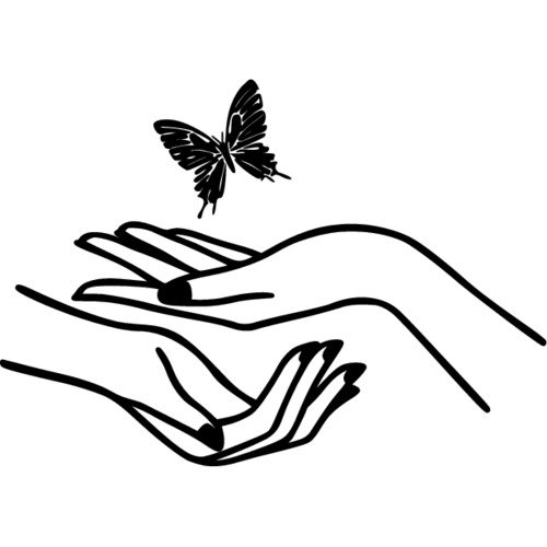 Силуэт руки