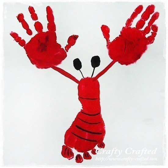 Рисование ладошками и ножками