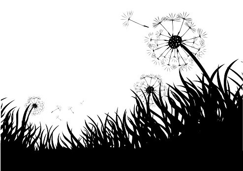 Колыхание травы рисунок