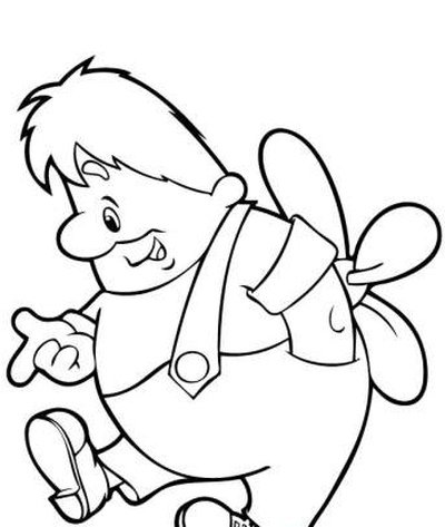 Нарисовать Карлсона