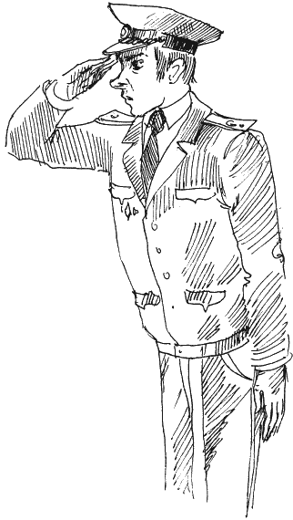 Милиционер карандашом