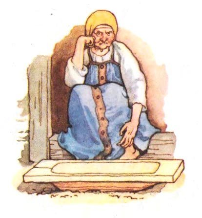 Разбитое корыто раскраска