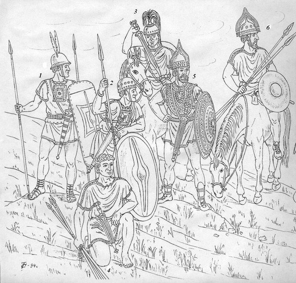 Запорожские казаки гравюра