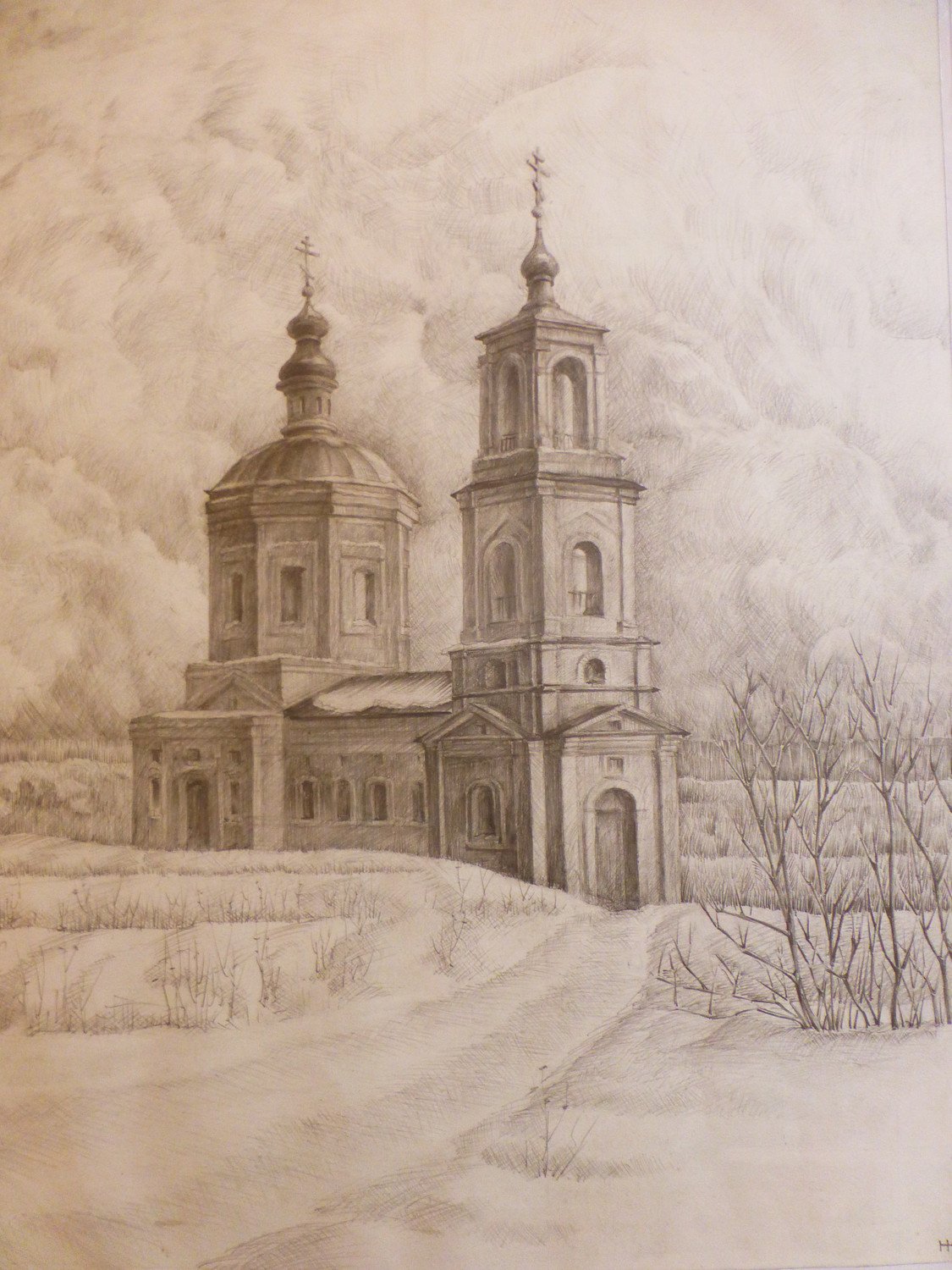 Столбецкое Владимирская Церковь Малоархангельский