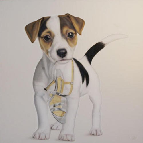 Порода Джек Рассел нарисовать