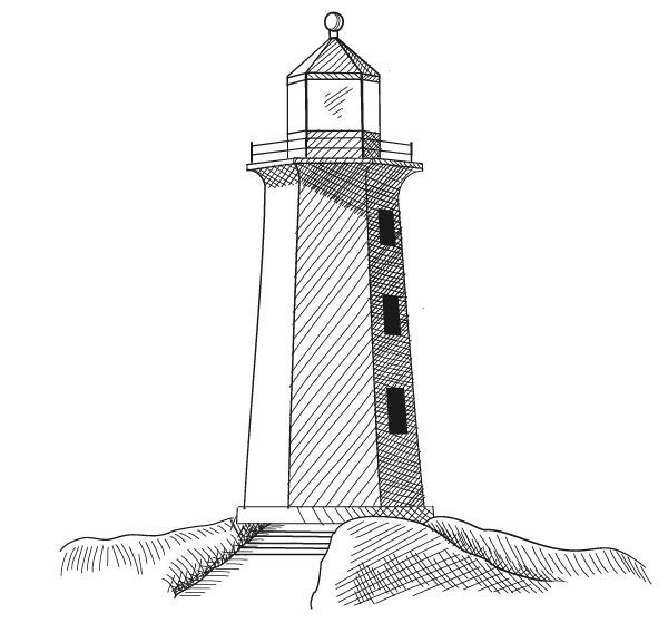 Александрийский Маяк набросок
