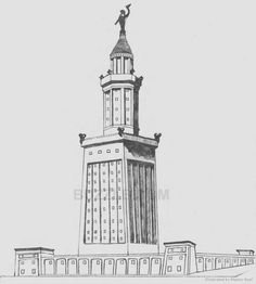 Рисование на тему Александрии египетской