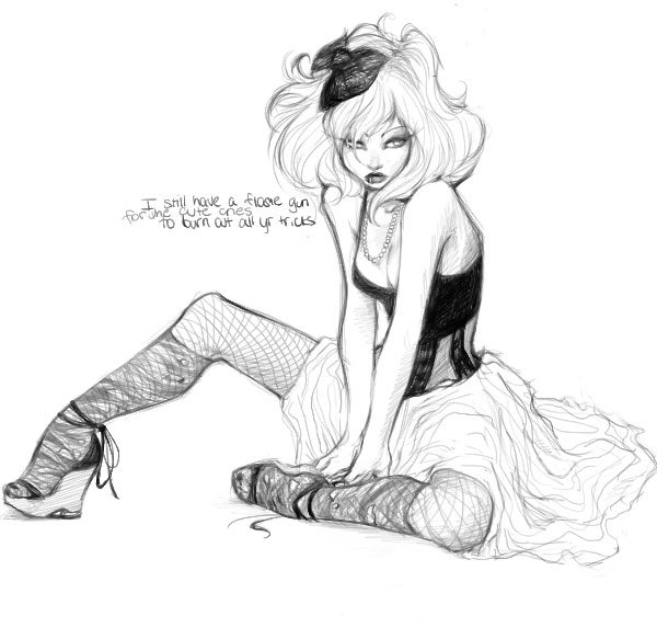 Набросок женщины