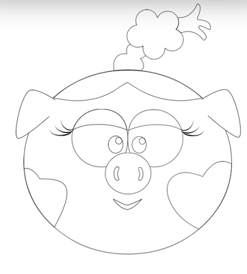 Смешарики для рисования