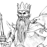 Марья Моревна и Кощей раскраски