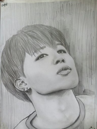 Пак Чимин рисунок