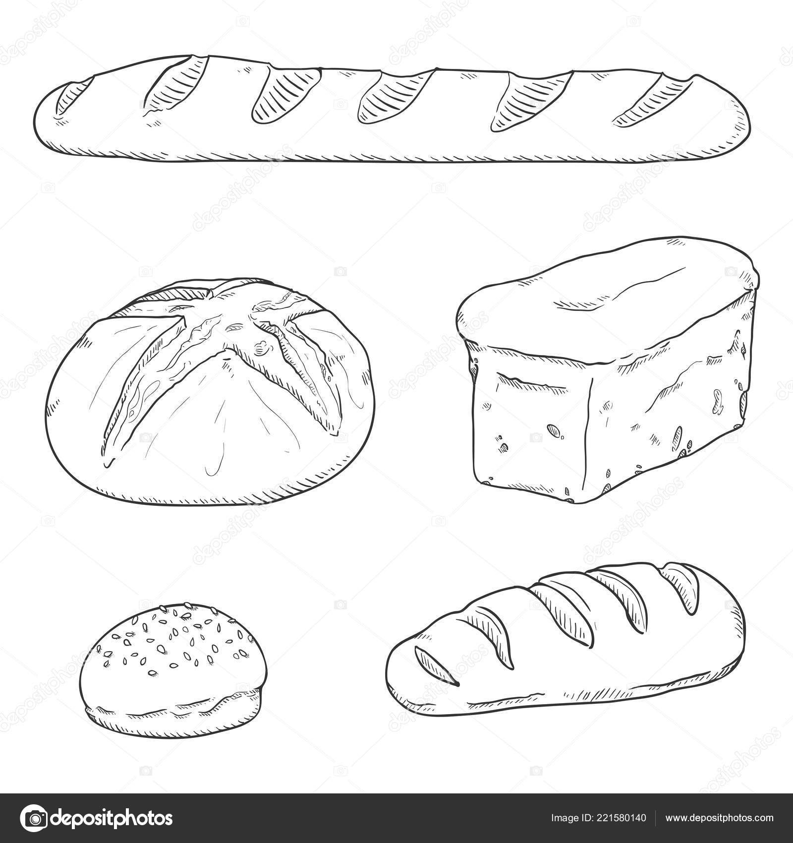Рисование хлеб и хлебобулочные изделия дошкольники