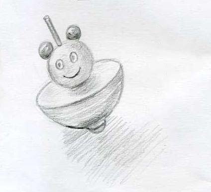 Юла раскраска для детей