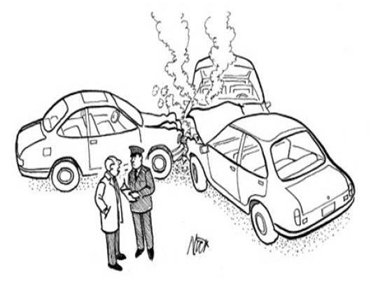 Раскраска авария