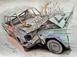 Раскраска авария