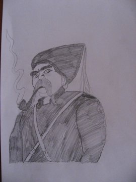 Раскраска Козак Тарас Бульба