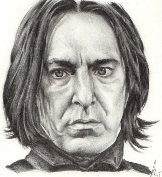 Северус Снейп зарисовки