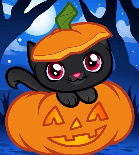 Картинки на Хэллоуин для срисовки