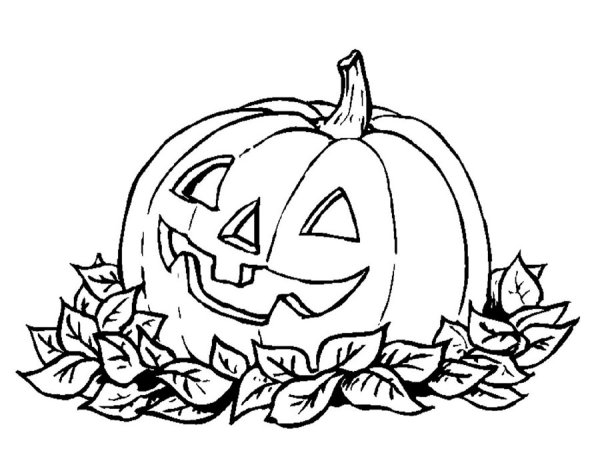 Тыква раскраска