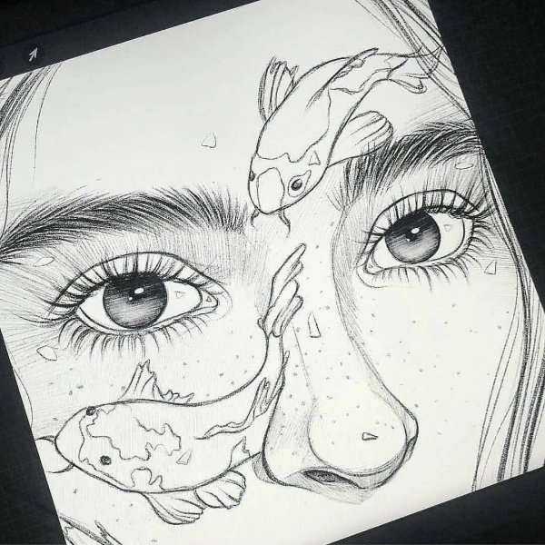 Рисунки для срисовки маркерами