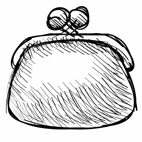 Кошелек рисование