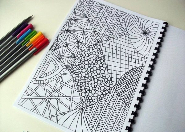 Рисунки в скетчбуке