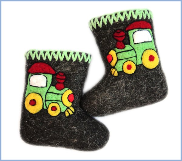 Украшения на валенки мальчику