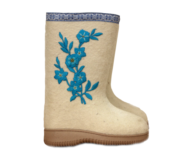 Дети в валенках