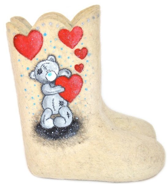 Красивые детские валенки