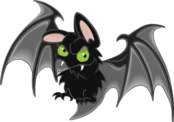 Летучая мышь силуэт