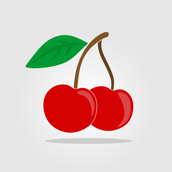 Рисование для детей Вишенки