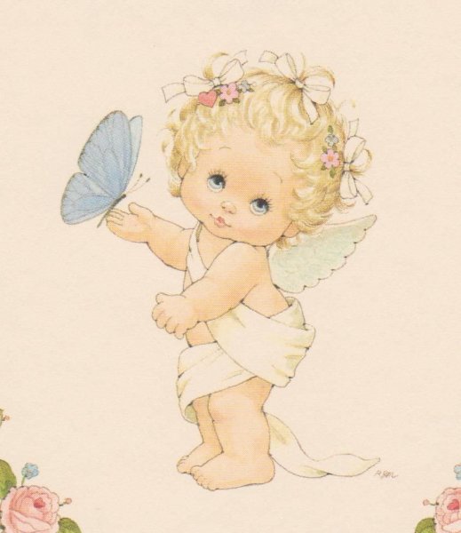 Ангелочки рисунки