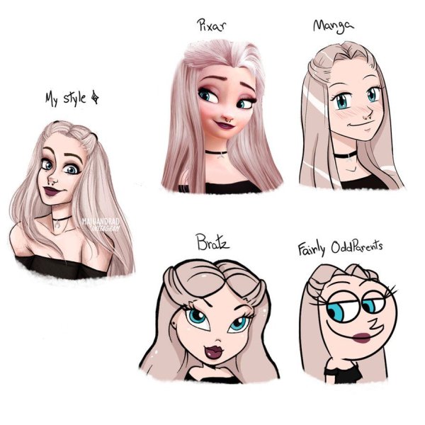 Идеи для ОС персонажей необычных