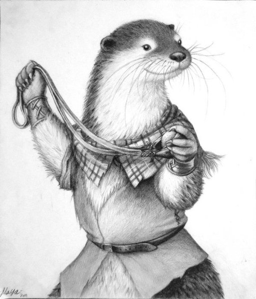 Redwall Art выдры