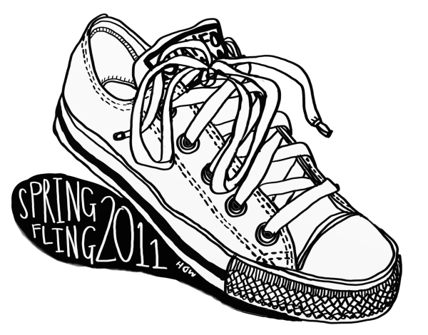 Кроссовки рисунок
