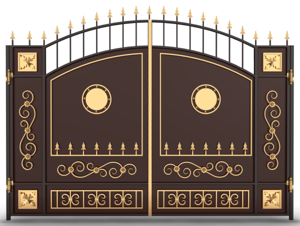 Рувита кованые ворота