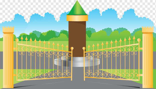 Ворота мультяшные