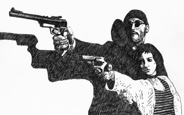 Леон киллер рисунки