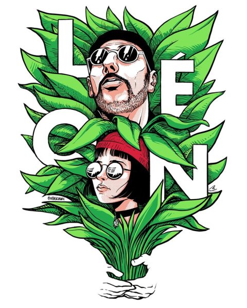 Леон стикер