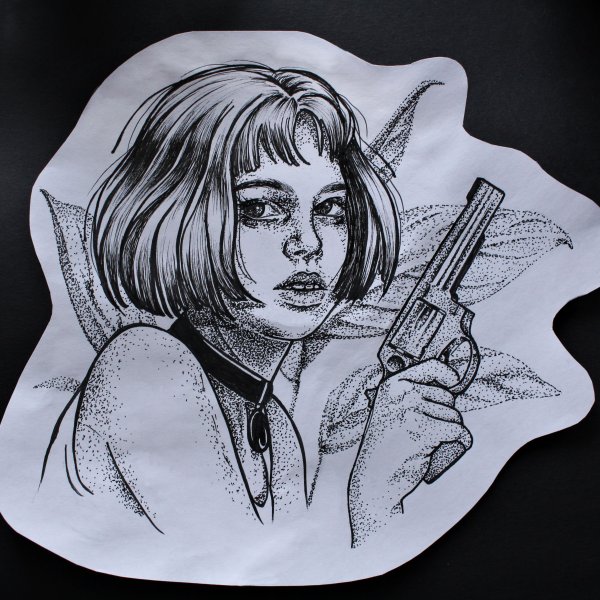 Тату Леон киллер и Матильда